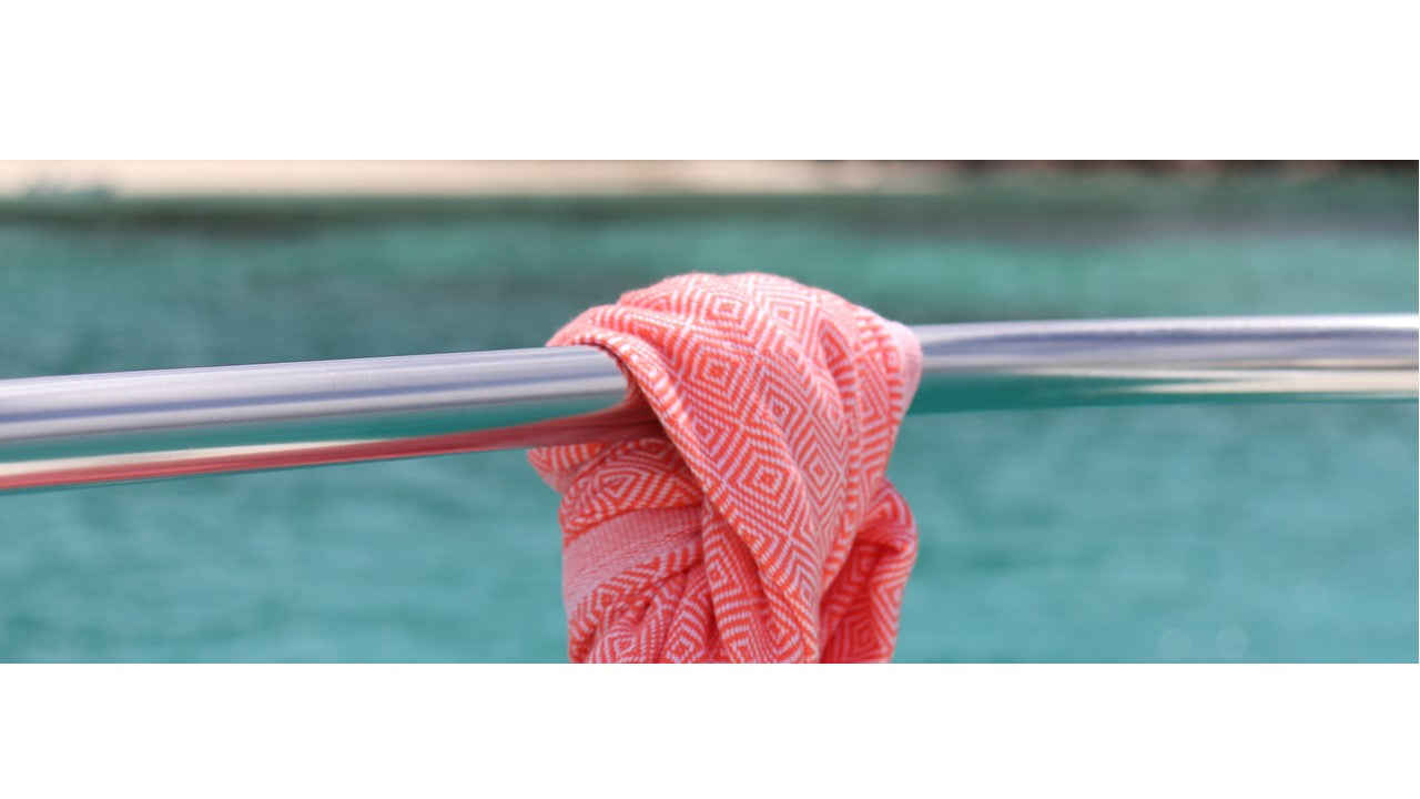 Original Hamam-Tuch am Meer